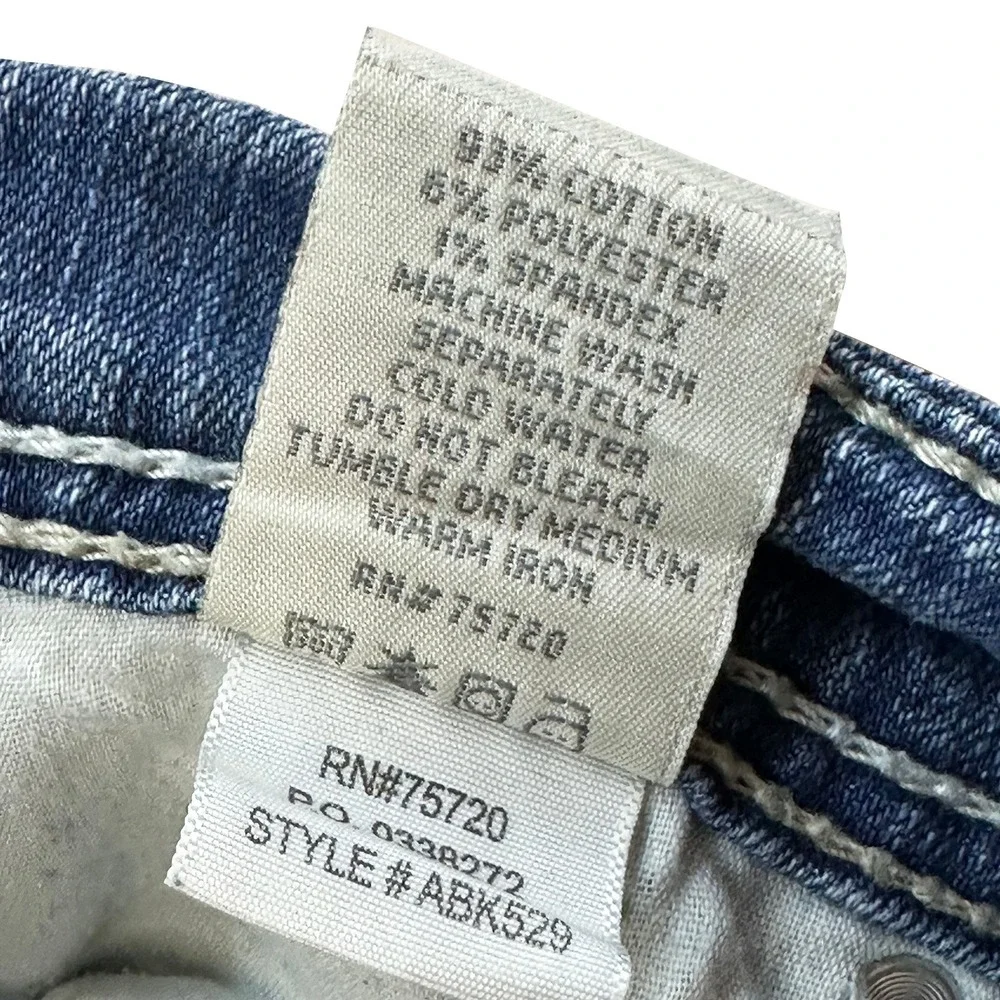 BKE DENIM Women's Payton Mid-rise Boot Cut Jeans • 30‎ • blue
